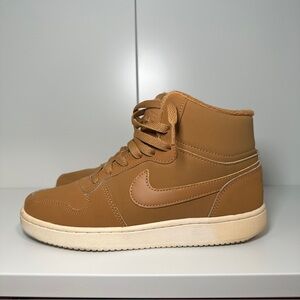 Nike Men's Brown High-Top Sneakers